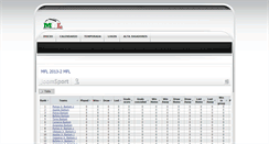 Desktop Screenshot of liga.mfl.com.mx