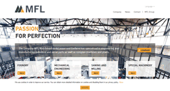 Desktop Screenshot of mfl.at
